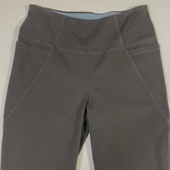 Woman with Control Flair Denim Pants Black 34" Inseam Size M TALL - Picture 4 of 16